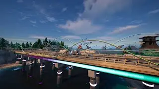 Fortnite NEON BAY BRIDGE Location