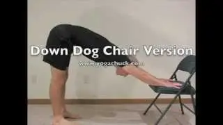 Downward-Facing Dog Chair Version