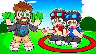 El Último en Salir del Círculo Gana $1,000,000 en Roblox!