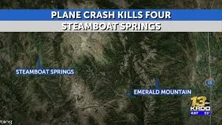 Four killed in small plane crash near Steamboat Springs