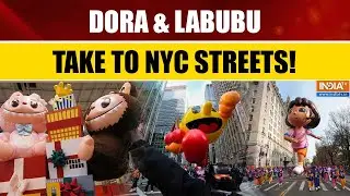 Manhattan Crowds Cheer as Macy&rsquo;s Thanksgiving Parade Marches on Despite Chilly Weather