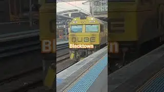 I captured the exact same Qube freighter at Denistone and blacktown Run numbers two locations 4811
