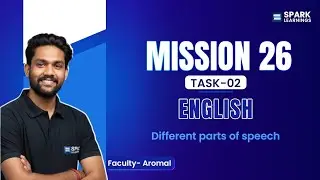 MISSION 26 | TASK 2 | ENGLISH | DIFFERENT PARTS OF SPEECH..📚