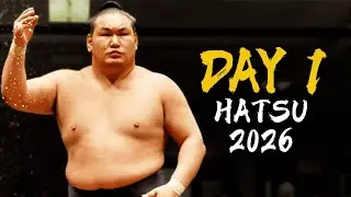 Sumo January Basho 2026 &ndash; Day 1 | Analysis & Commentary