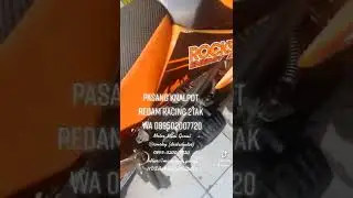 Pasang Knalpot Redam Racing 2Tak Mini Trail Anak biar ga berisik