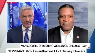 NEWSMAX Rick Leventhal w Berney Flowers