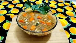Lentejas en sopa f&aacute;cil!!!