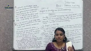 INTRODUCTION TO SOCIOLOGY BLOCK 1 UNIT 2