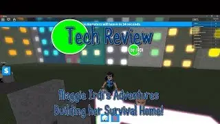Maggie Irdi's Adventures in Roblox building her survival house