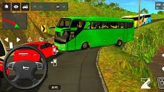 Indonesia Coach bus driving | Euro bus simulator 2025 Android gameplay #game 1