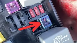 Cooling Fan Medium and Low Speed Relay J-Case Fuse 40A Location Chevrolet Sonic 2012-2020
