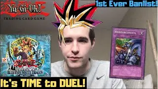 DUELING USING THE FIRST EVER BANLIST! People Actually ENJOYED This?? May 2002 Yugioh DUELS!