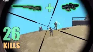 CAN I SURVIVE AGAINST 4 SNIPERS? | 26 KILLS | SOLO SQUAD | PUBG MOBILE