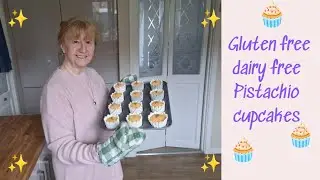 🧁GLUTEN FREE/DAIRY FREE PISTACHIO CUPCAKES 🧁Let's see how this goes. #over60slifestyle✨️#cupcakes ✨️