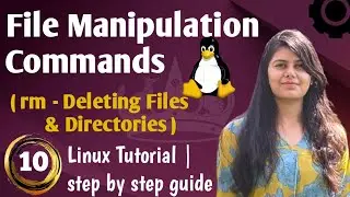 rm, rm -i, rm -r, rm -f, rm -rf Commands in linux | Delete Files & Directories in linux tutorial 
