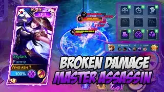 FANNY BROKEN DAMAGE | FANNY SETTING CONTROL 2023 | MLBB