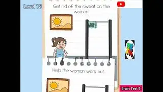Brain Test 5 Level 13 Solution walkthrough 