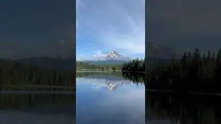 Favorite view so far 🏔️ Mt Hood in Oregon #oregon #exploreoregon #scenicviews #mountainview
