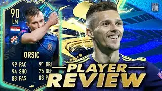 TOTTENHAM'S WORST NIGHTMARE!😨 90 TEAM OF THE SEASON ORSIC REVIEW! - FIFA 21 Ultimate Team