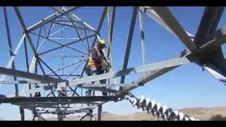 PG&E fall protection and tower climbing training - 2015
