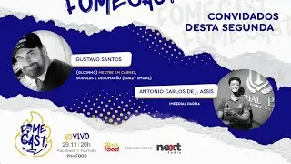 Fomecast Printfood #ep08 (29/11/21) #aovivo #live #gastronomia #limera #printfood #HAMBURGUER