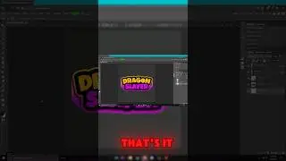 how to make a ROBLOX GAME LOGO for FREE! #GameDesign #Photopea #FreeLogoMaker #Shorts