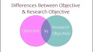 Differences Between Objective and Research Objective