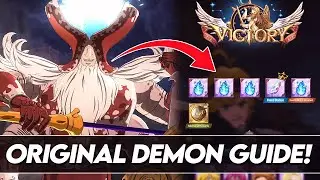*GLOBAL PLAYERS* How To Clear ORIGINAL DEMON On Hell Difficulty! (7DS Guide) 7DS Grand Cross