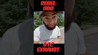REBEL 1100 Exhaust Sound !!