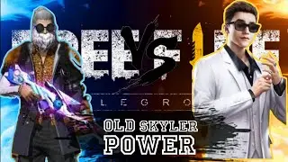 old Skyler power garena free fire, 4vs4 squad custom match