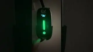 Cargador EV Tech ajuste de amperios y temporizador