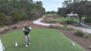 GOLF SWING 2012 - KENNY PERRY DRIVER - ELEVATED DOWN THE LINE & SLOW MOTION - HQ 1080p HD