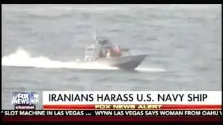 Four Iranian Boats Harass U.S. Navy Warship