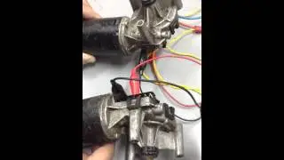 Wheel chair system built using arduino , andriond, ims-1 motor shield with wiper motors