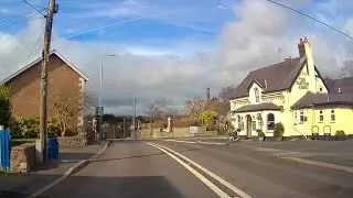 Driving the A5025 from Llanfair PG to Pentraeth, Island of Anglesey - 01/03/24 // dashcam footage