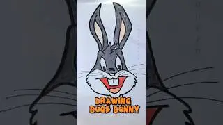 How to draw Bugs Bunny | drawing channel #shorts