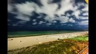 Panama City Sunset to Nighttime