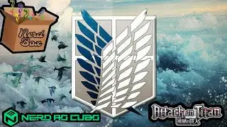 Nerd ao Cubo Edi&ccedil;&atilde;o Exclusiva Attack on Titan