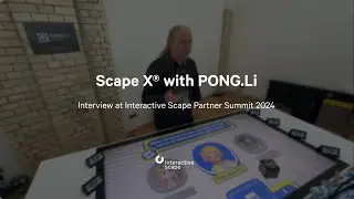 Interactive Scape Partner Summit: Interview with PONG.Li