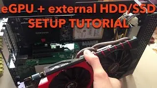 Thunderbolt eGPU PLUG & PLAY Tutorial