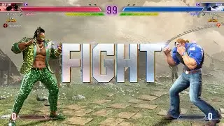 Street Fighter 6 🔥 ЗАБУТОН (Ди Джей, занимающий 1-е место в рейтинге) против ХИГУЧИ (Гайл, занима...