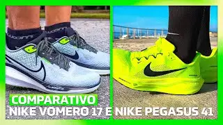 NIKE VOMERO 17 ou PEGASUS 41 // Comparativo