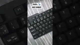 Typing trick!! ( Code  1F424 )_Bird Symbol | #asmr #keyboard #typing #computer