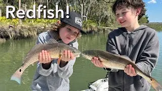 Redfish Fishing Magic in Hilton Head, South Carolina