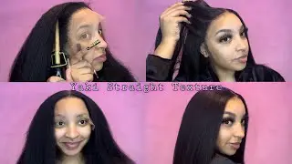 MY FAVORITE HAIR TEXTURE | Yaki Straight Textured Wig FT. Sunber Hair