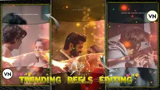 Trending Reels Video Editing In Vn App | Lyrics Video Editing | Lyrics Video Editing In Vn App