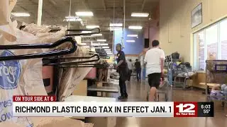 Plastic bag fee starts Jan. 1 in Richmond