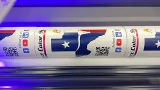 UV-32MP Cylindrical Printing on Tumblers