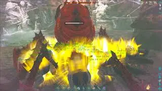 [Official PVE] Boss fight Alpha Broodmother with Therizinos