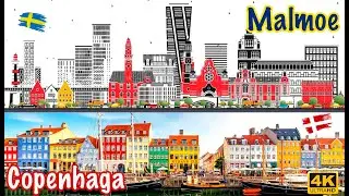 Copenhaga e Malmoe | 4K Ultra HD | Dezembro 2025